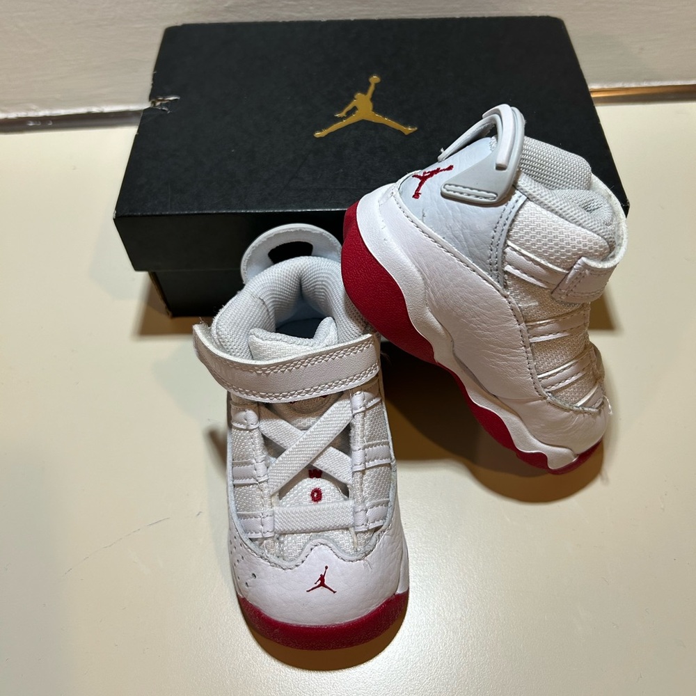 Jordan 6 rings baby toddler shoes